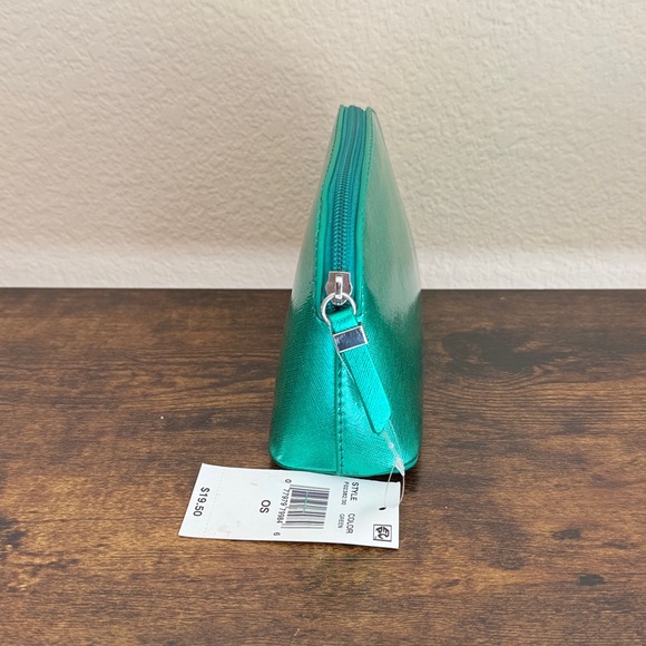 Stella & Max Green Zip Around Cosmetic Pouch - Picture 4 of 7